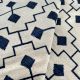 Handmade Plush Cotton and Wool Handknotted Rug for Personal Retreats